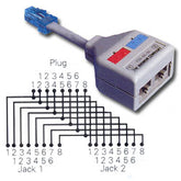Siemon Y-BRIDGE Y-Bridge Modular Y-Adapter